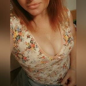 Elegant Floral V-Neck Blouse